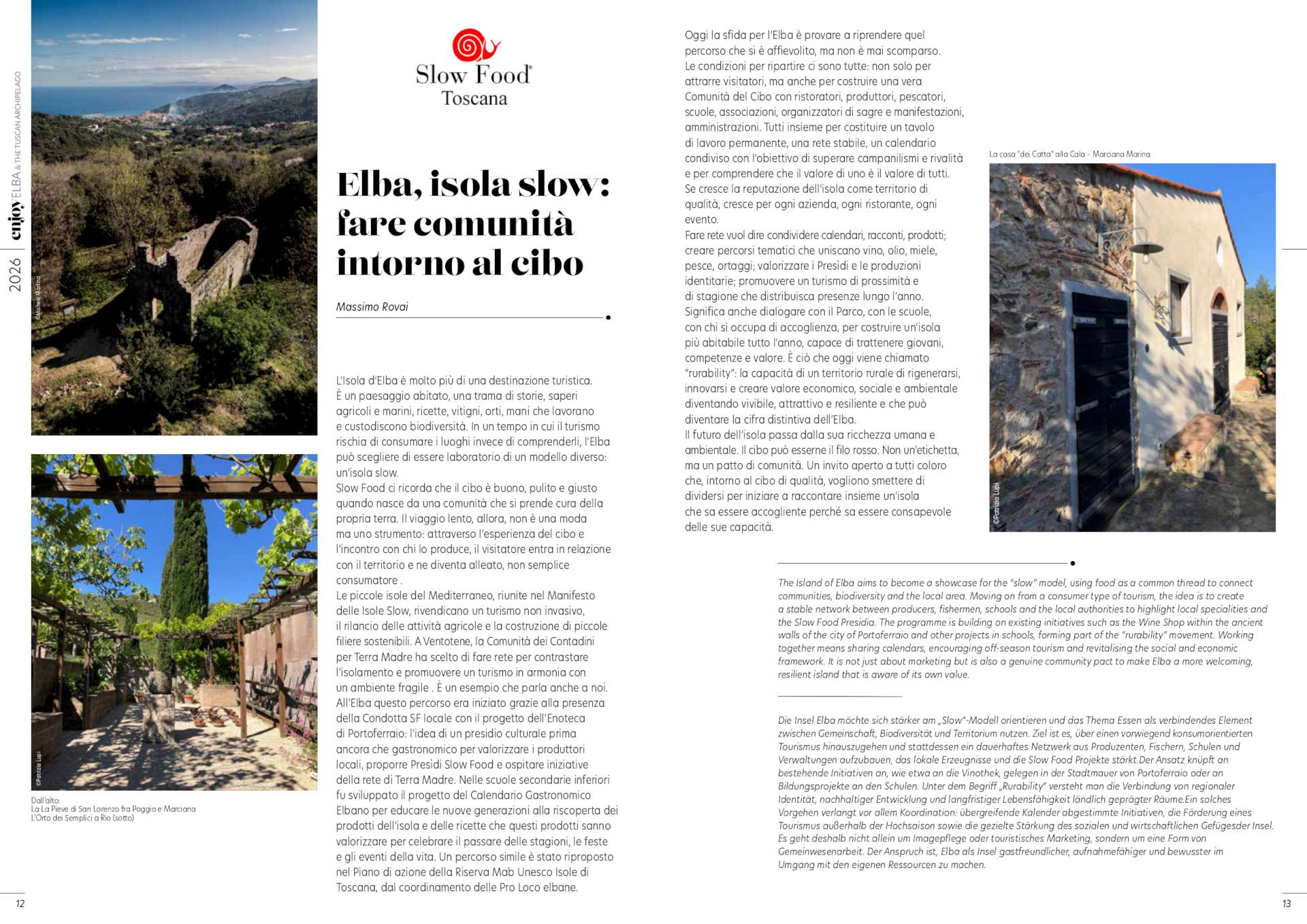 Magazine Enjoy Elba & The Tuscan Archipelago 2026 - immagine 8