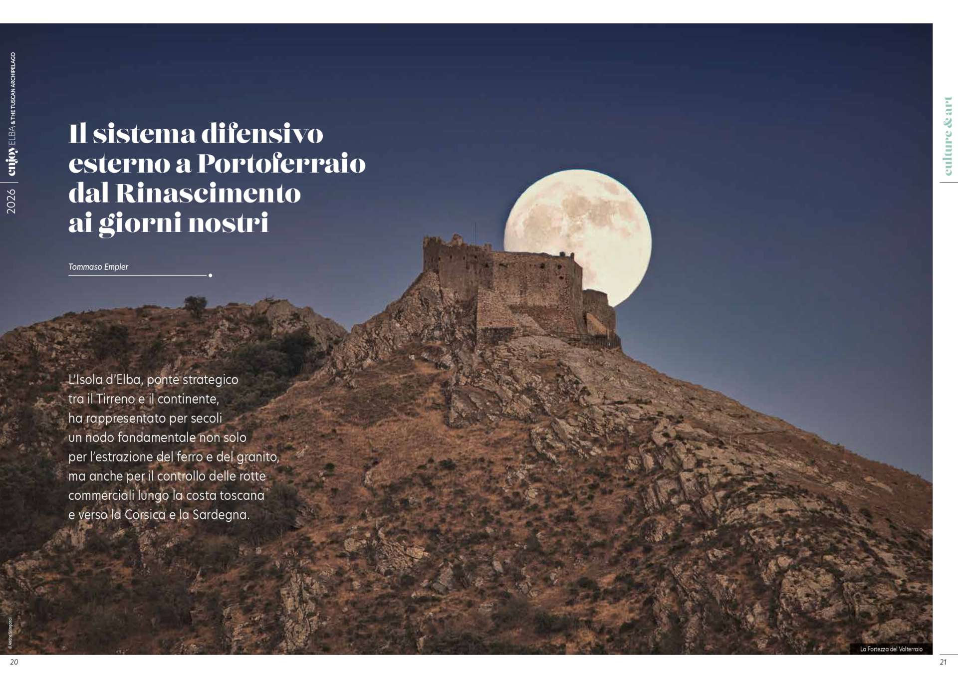 Magazine Enjoy Elba & The Tuscan Archipelago 2026 - immagine 7