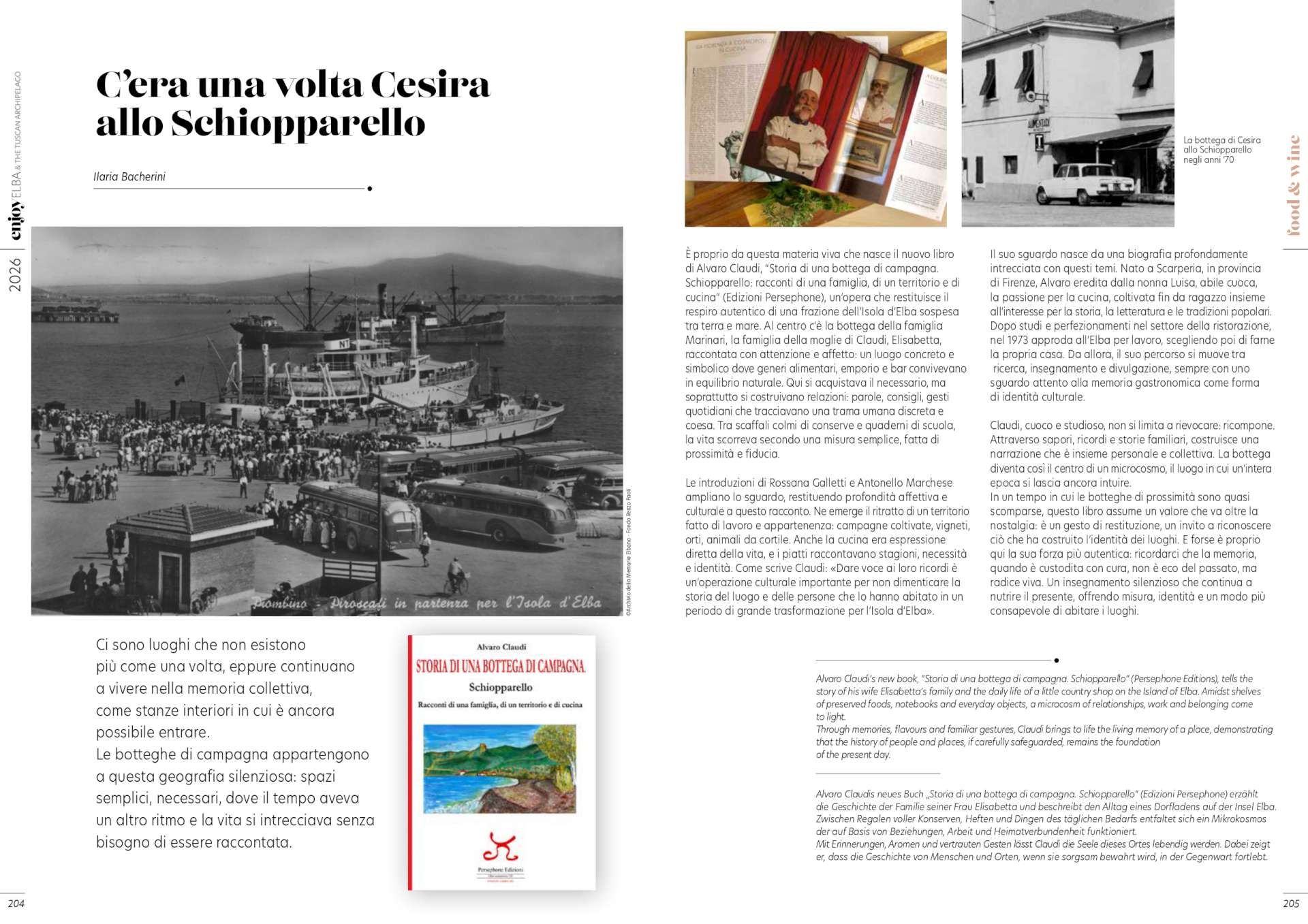 Magazine Enjoy Elba & The Tuscan Archipelago 2026 - immagine 4